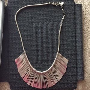 Fringe necklace